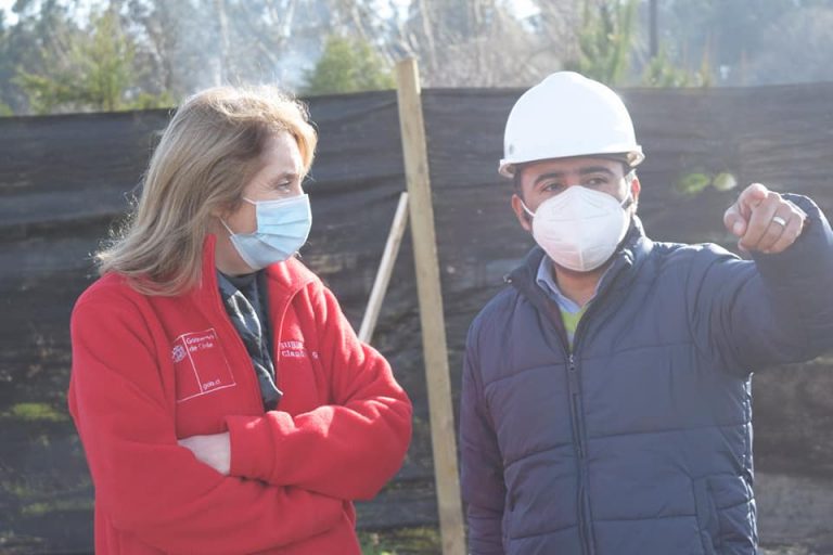 ALCALDE  Y SUBDERE ÑUBLE SUPERVISAN OBRAS EN LA COMUNA DE SAN IGNACIO